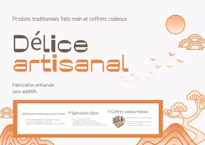 Promotion du coffret cadeau traditionnel Orange