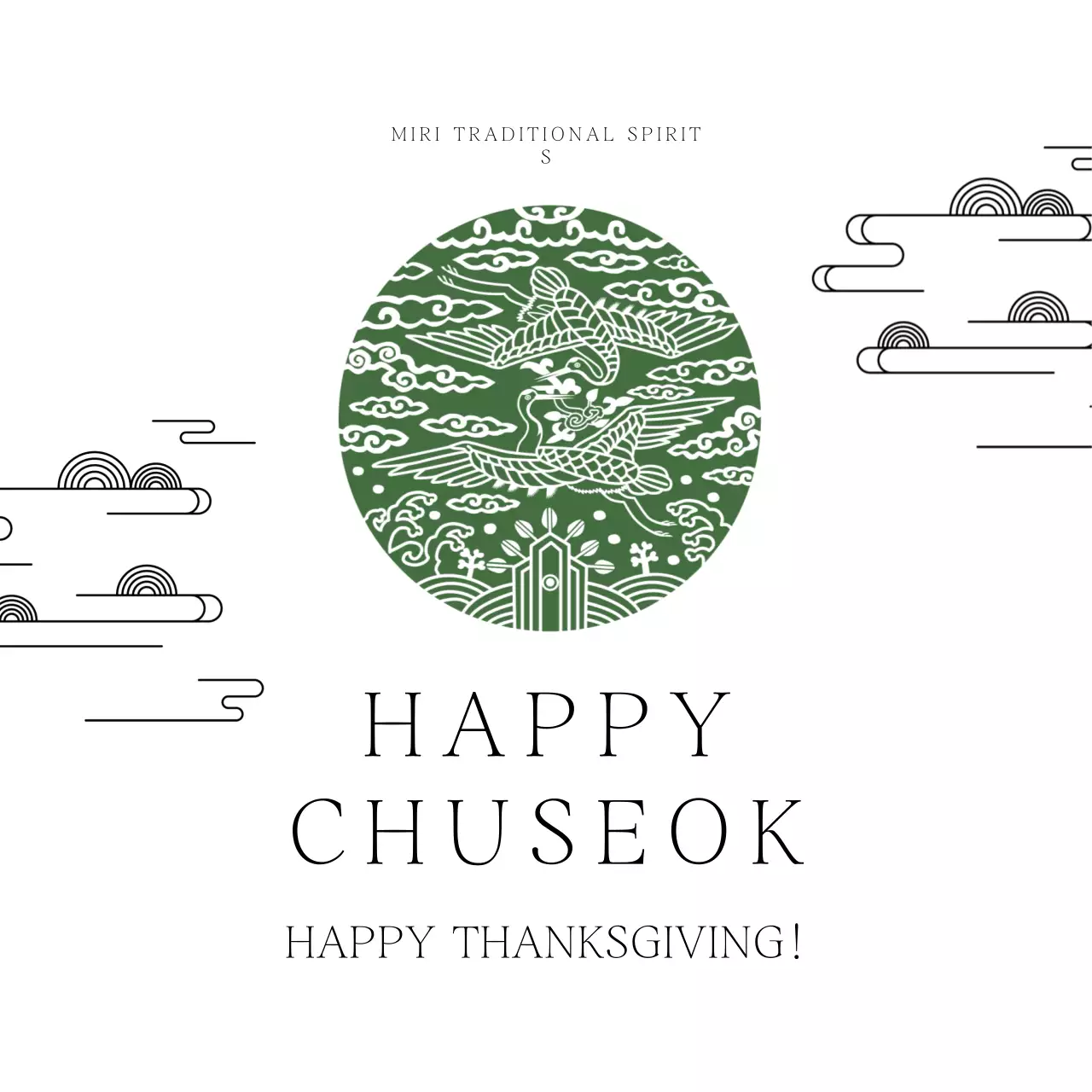 Lời chúc mừng Chuseok truyền thống xanh