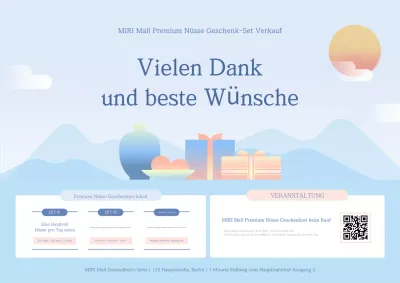 Promotion des Sky Blue Simple Health Geschenksets