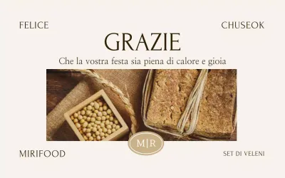 Regalo tradizionale Chuseok beige