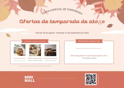 Promoción de otoño Beige Clean