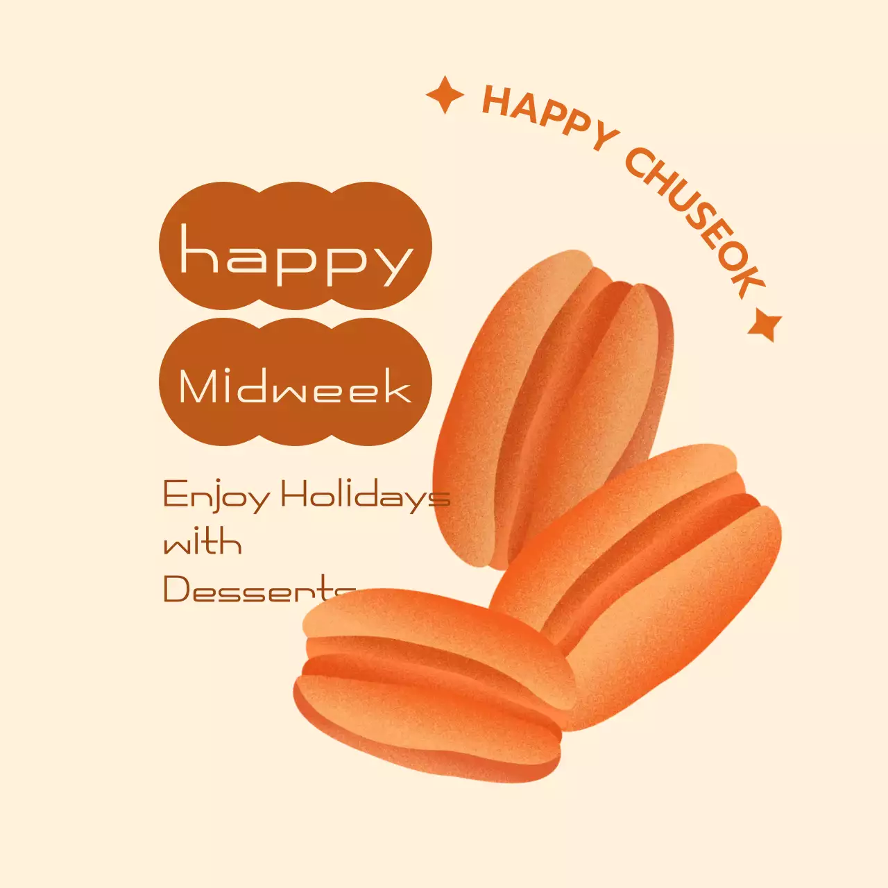 Beige Traditional Chuseok Celebration