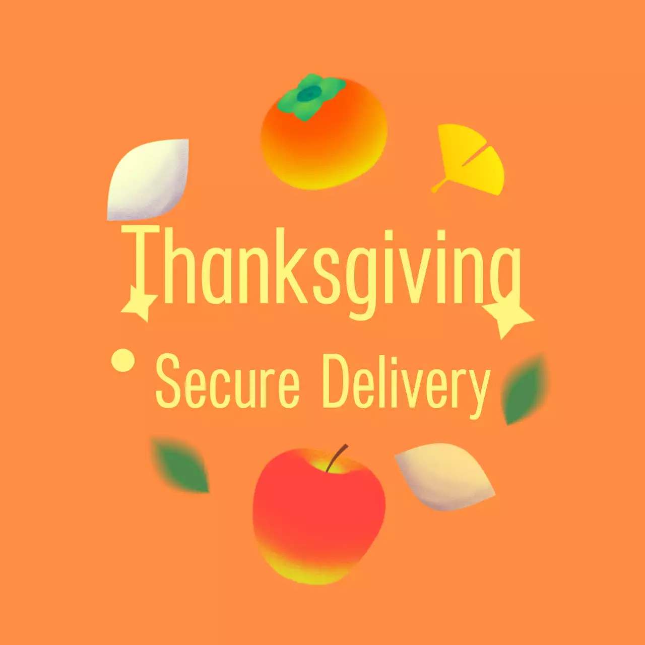 Blue Simple Chuseok Promotion