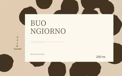 Regalo tradizionale marrone Chuseok