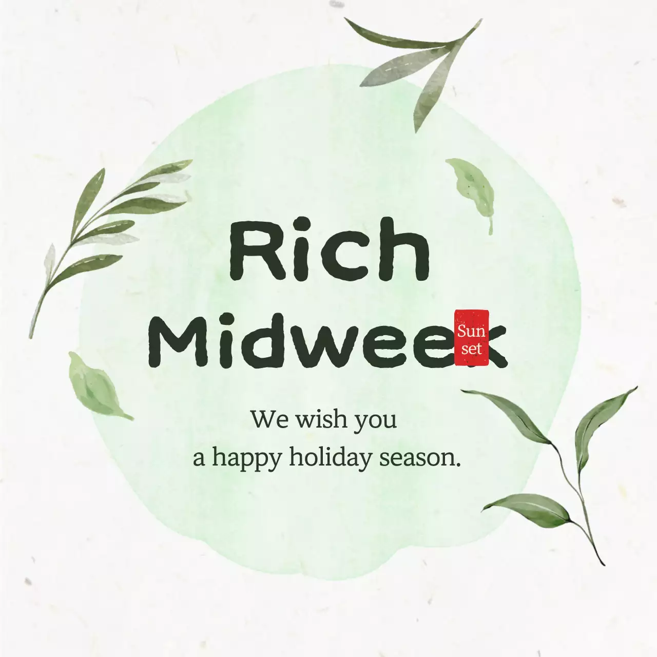 Celebrating the traditional mint holiday