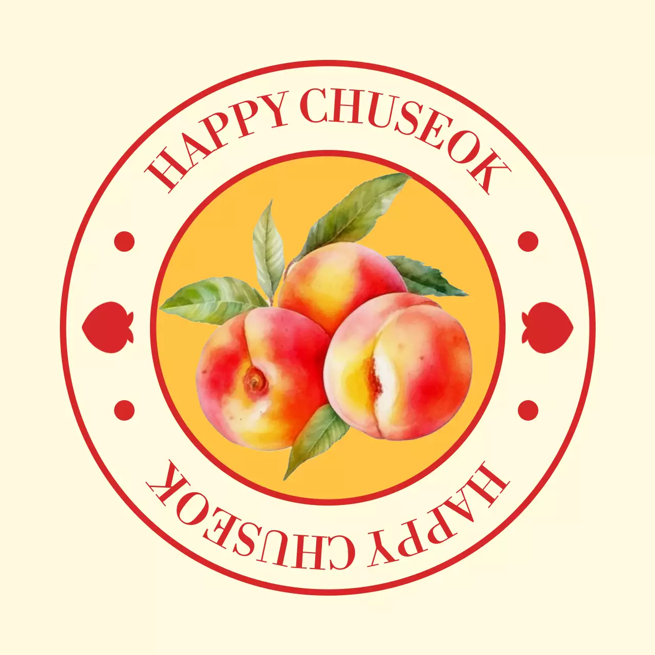 Beige Traditional Chuseok Celebration