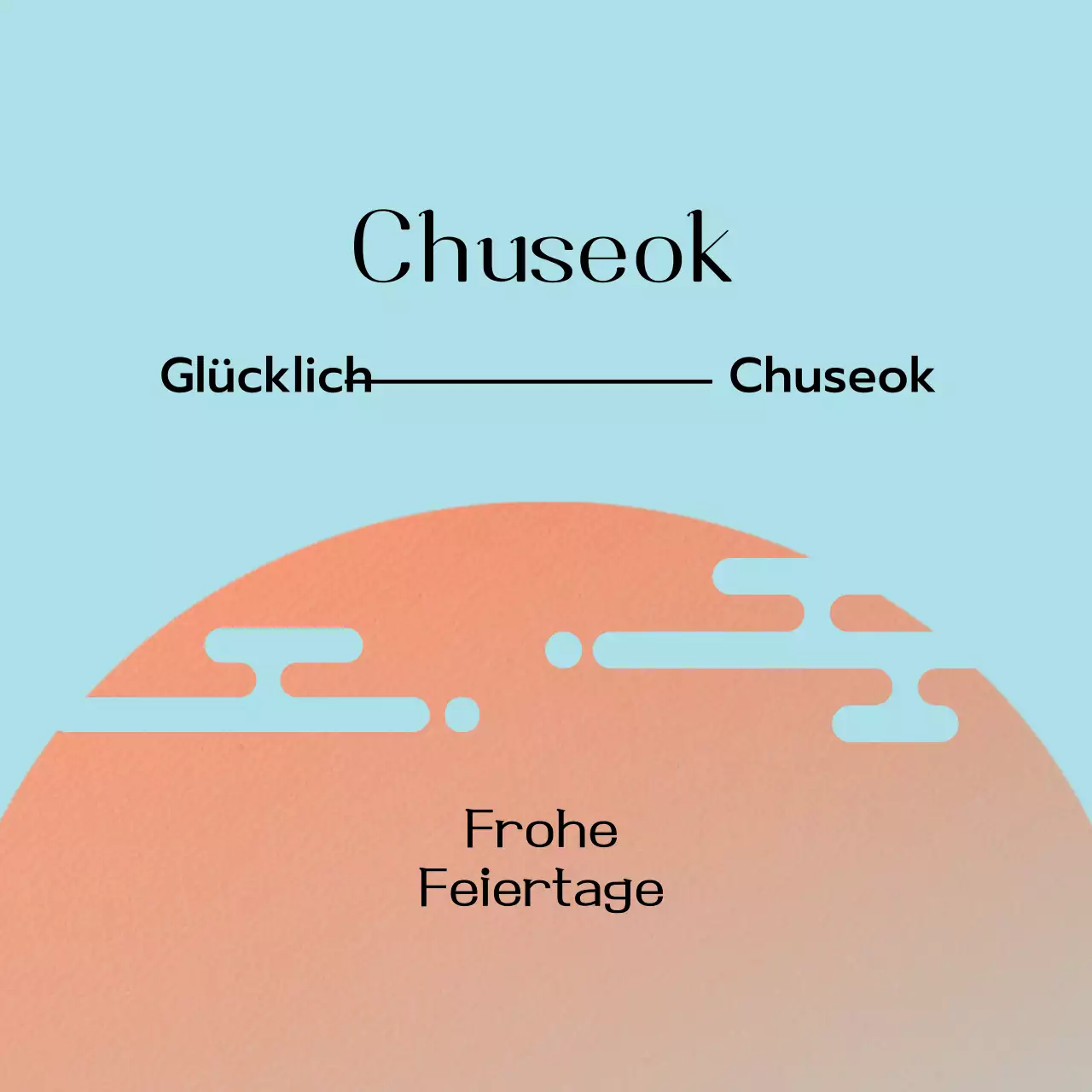 Rosa traditionelles Chuseok-Fest