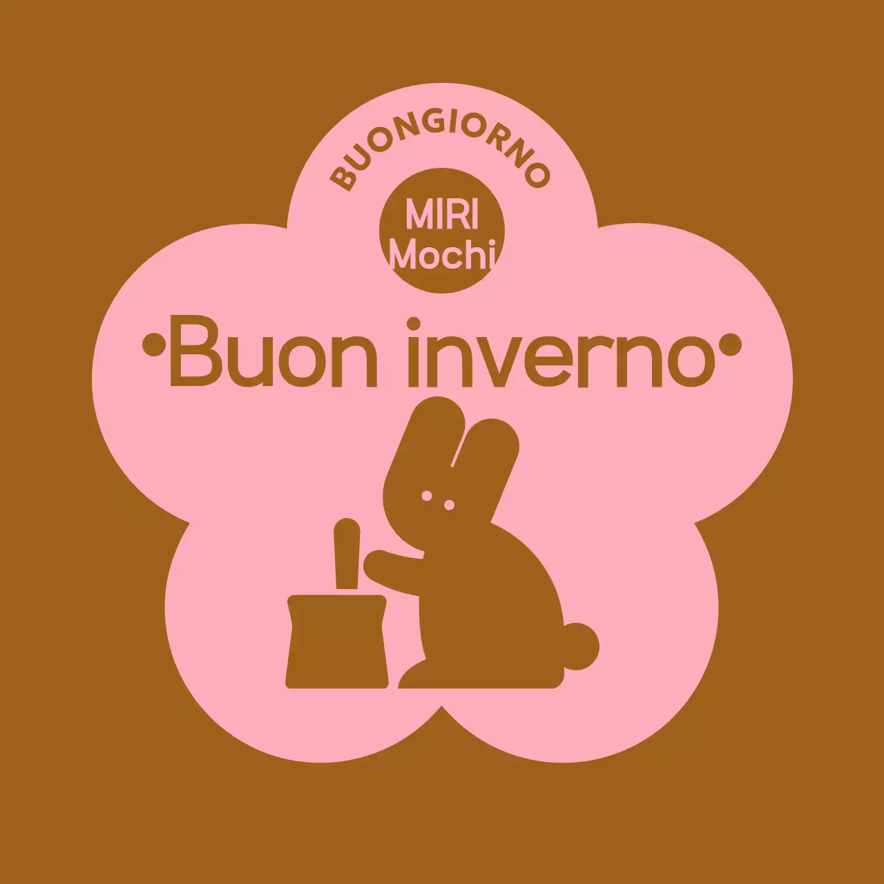 Evento tradizionale di Chuseok marrone