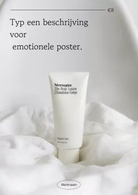 Promotiemateriaal met een vrolijke en emotionele sfeer