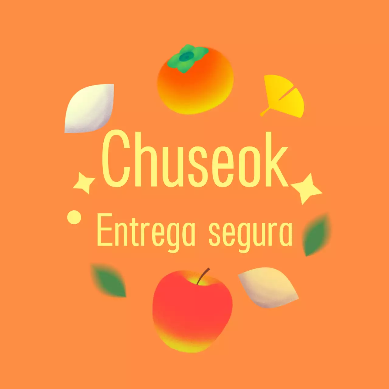Promoción de Chuseok Blue Simple