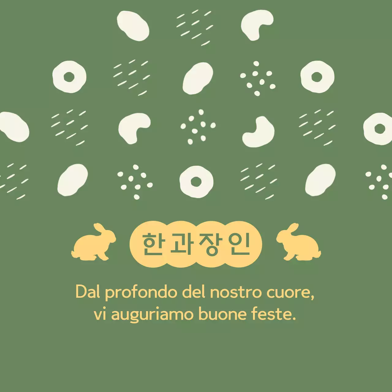 Saluti tradizionali per le feste con i kaki