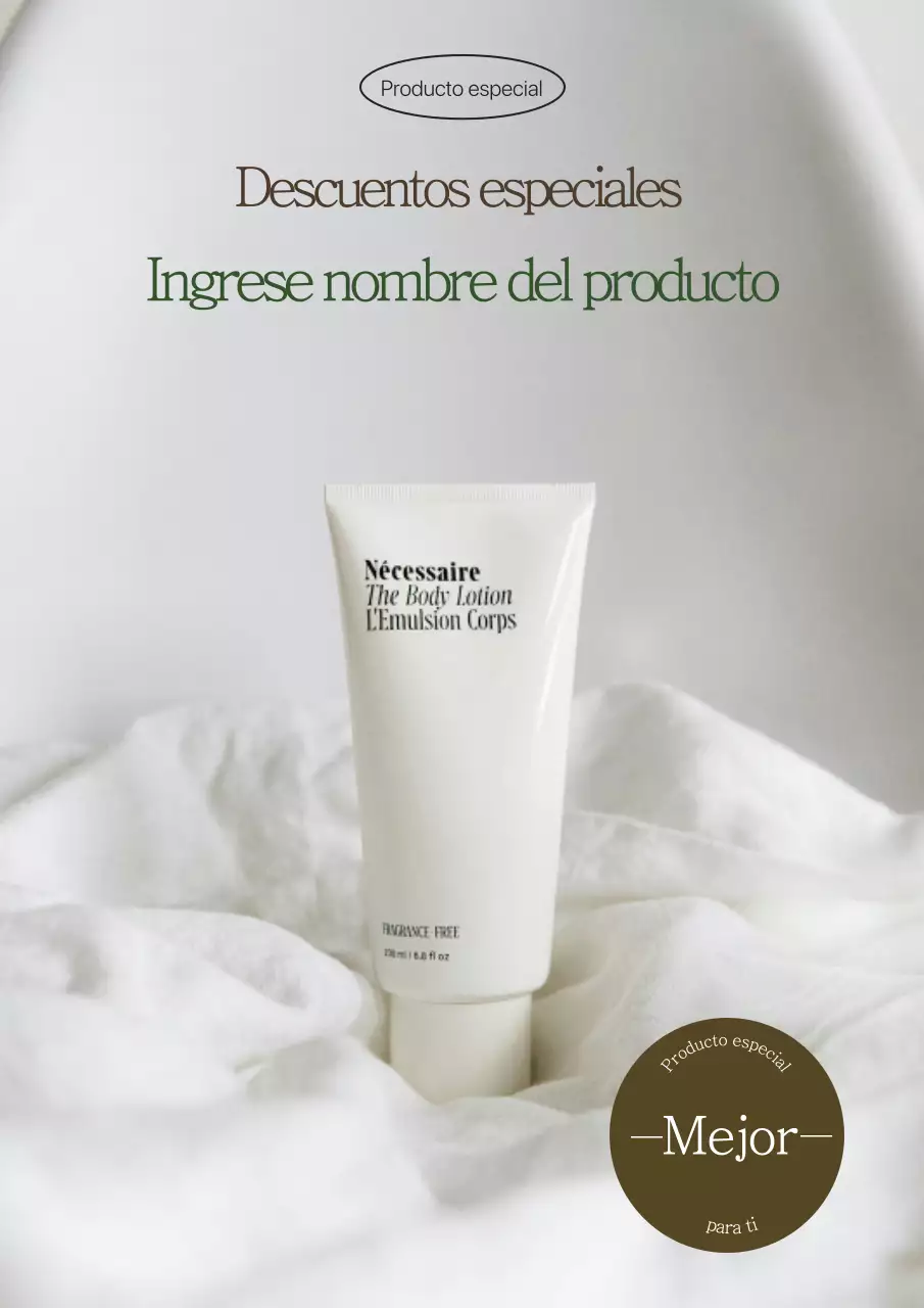 Material promocional con un tono brillante y emotivo.