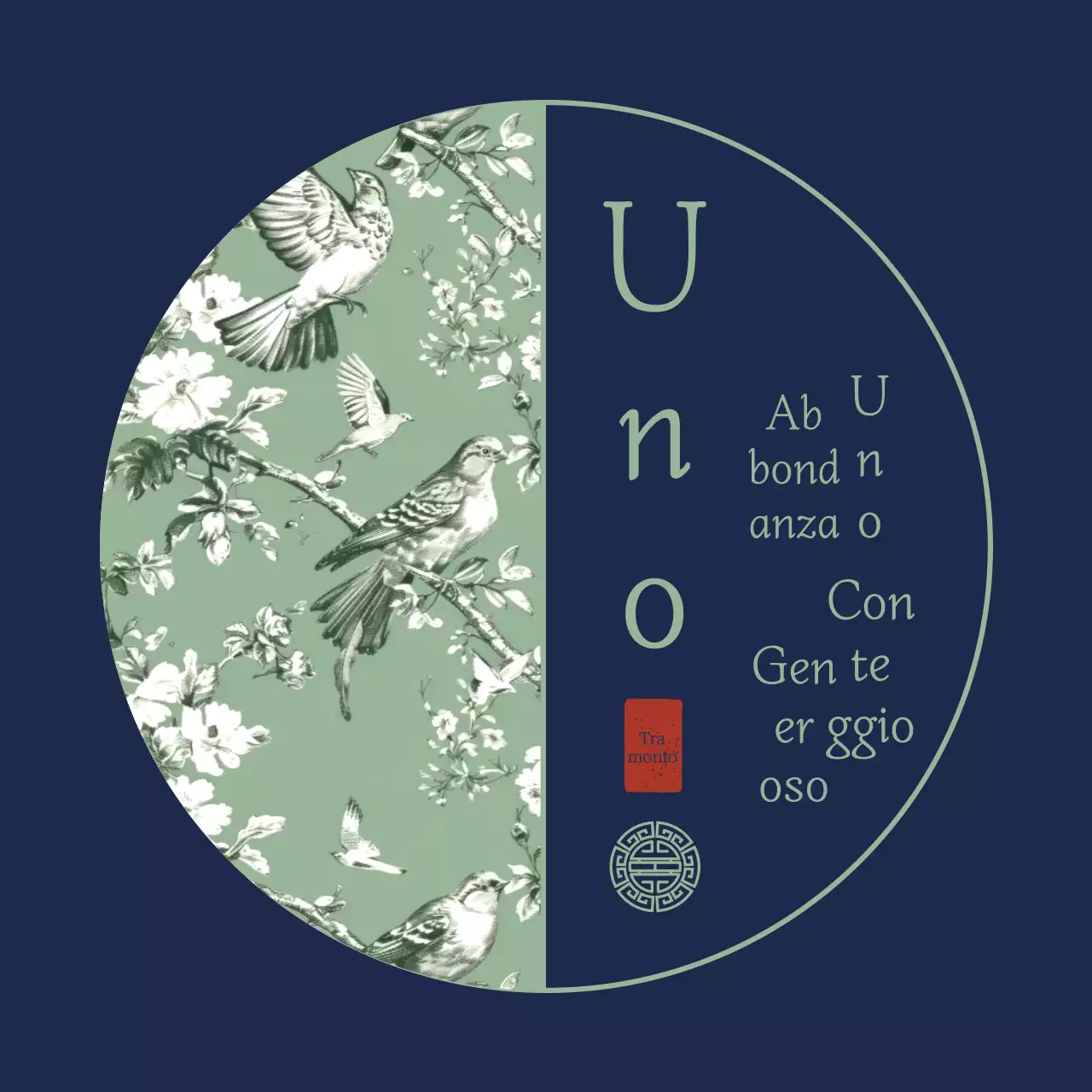 Saluti tradizionali per le feste in blu