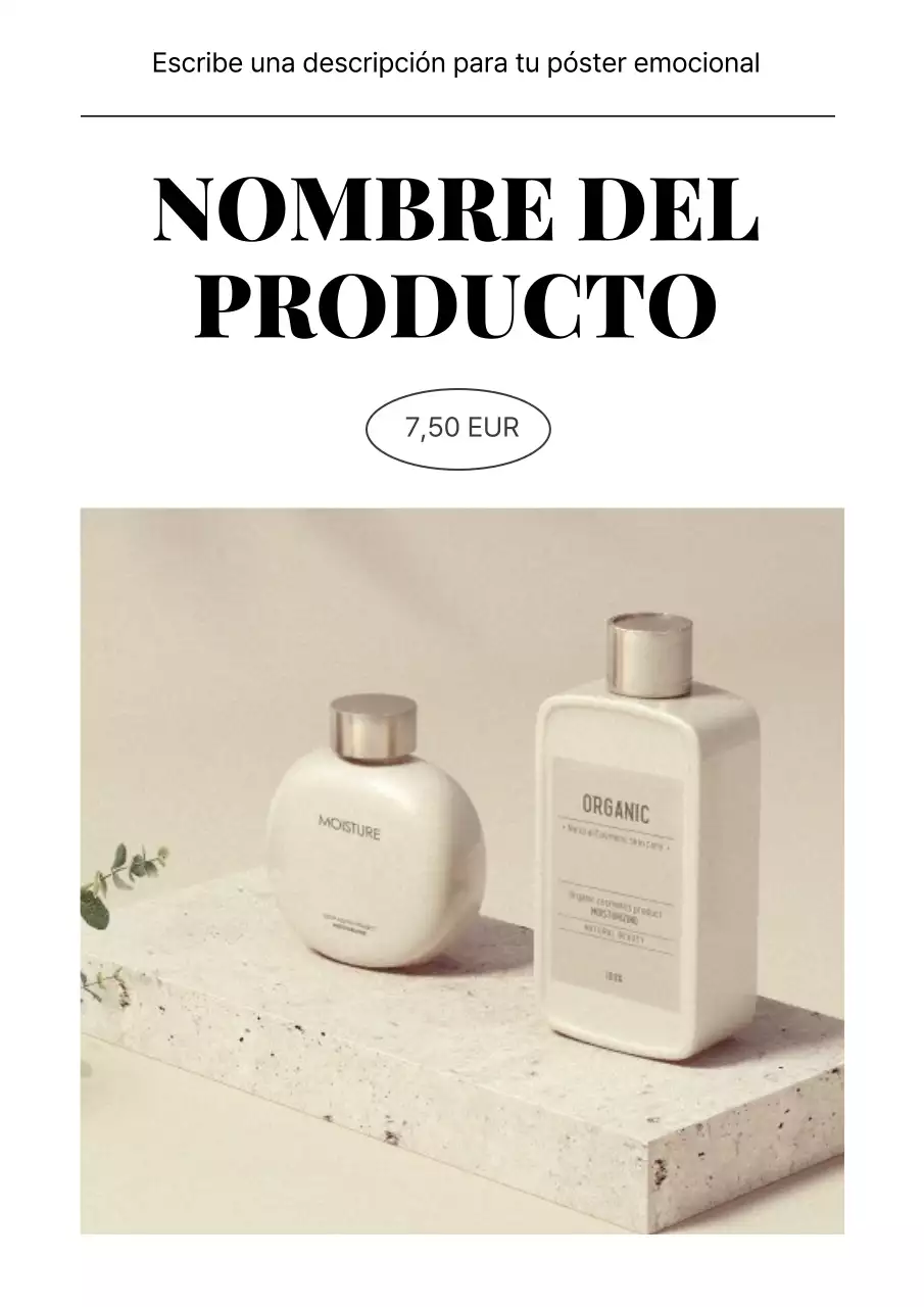 Material promocional con un tono brillante y emotivo.