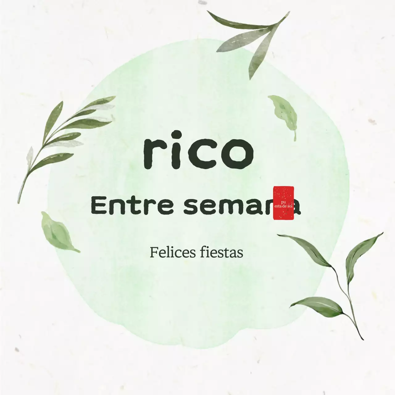 Celebrando la tradicional fiesta de la menta