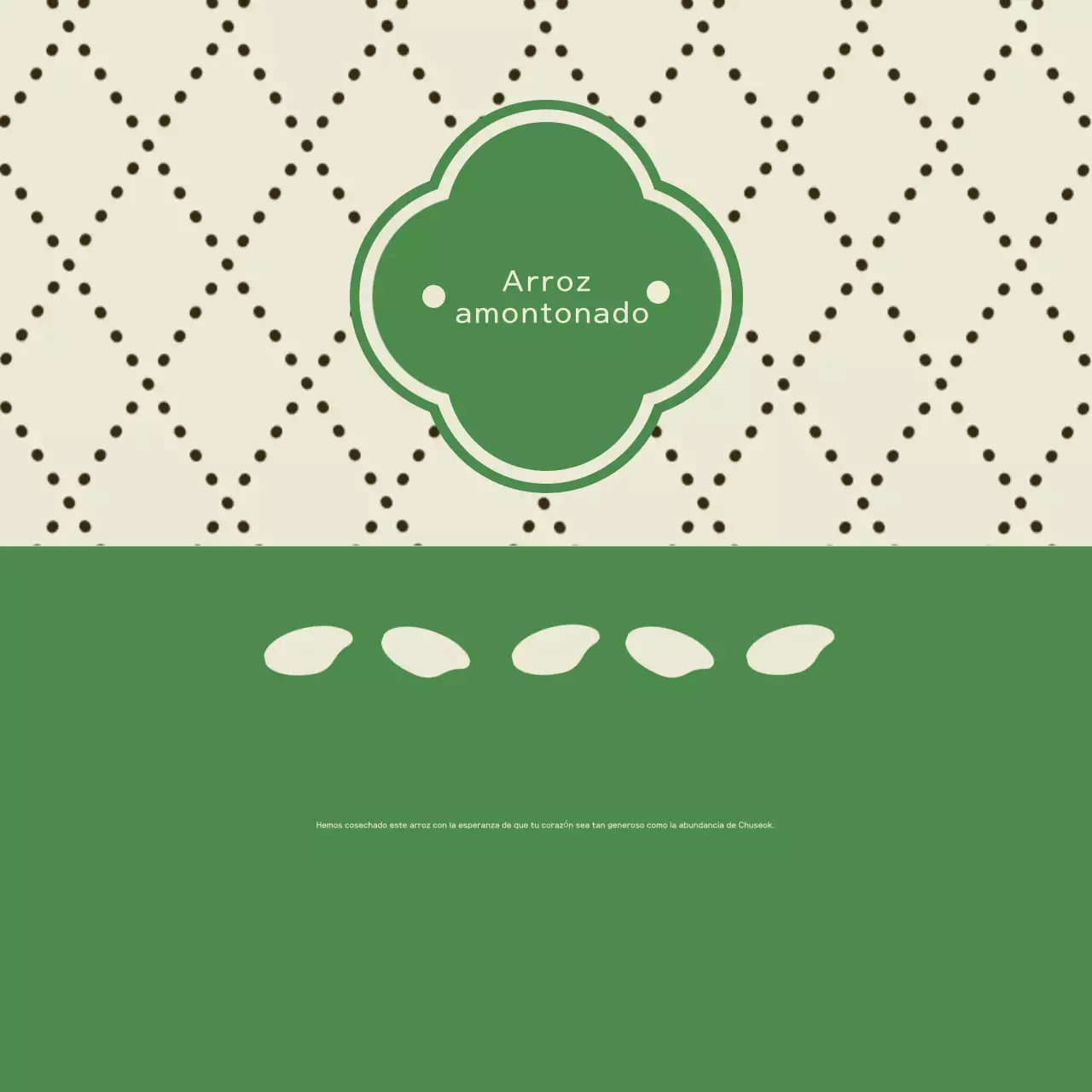 Presentamos los productos tradicionales ecológicos de Chuseok