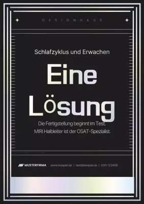 Förderung eines modernen Halbleiterunternehmens in Schwarz