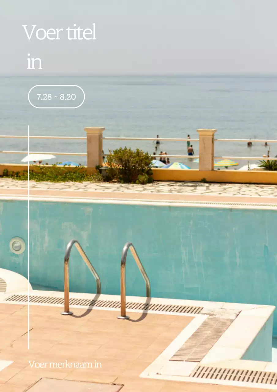 Munt Simpel Zomer Verfrissende Advertentie