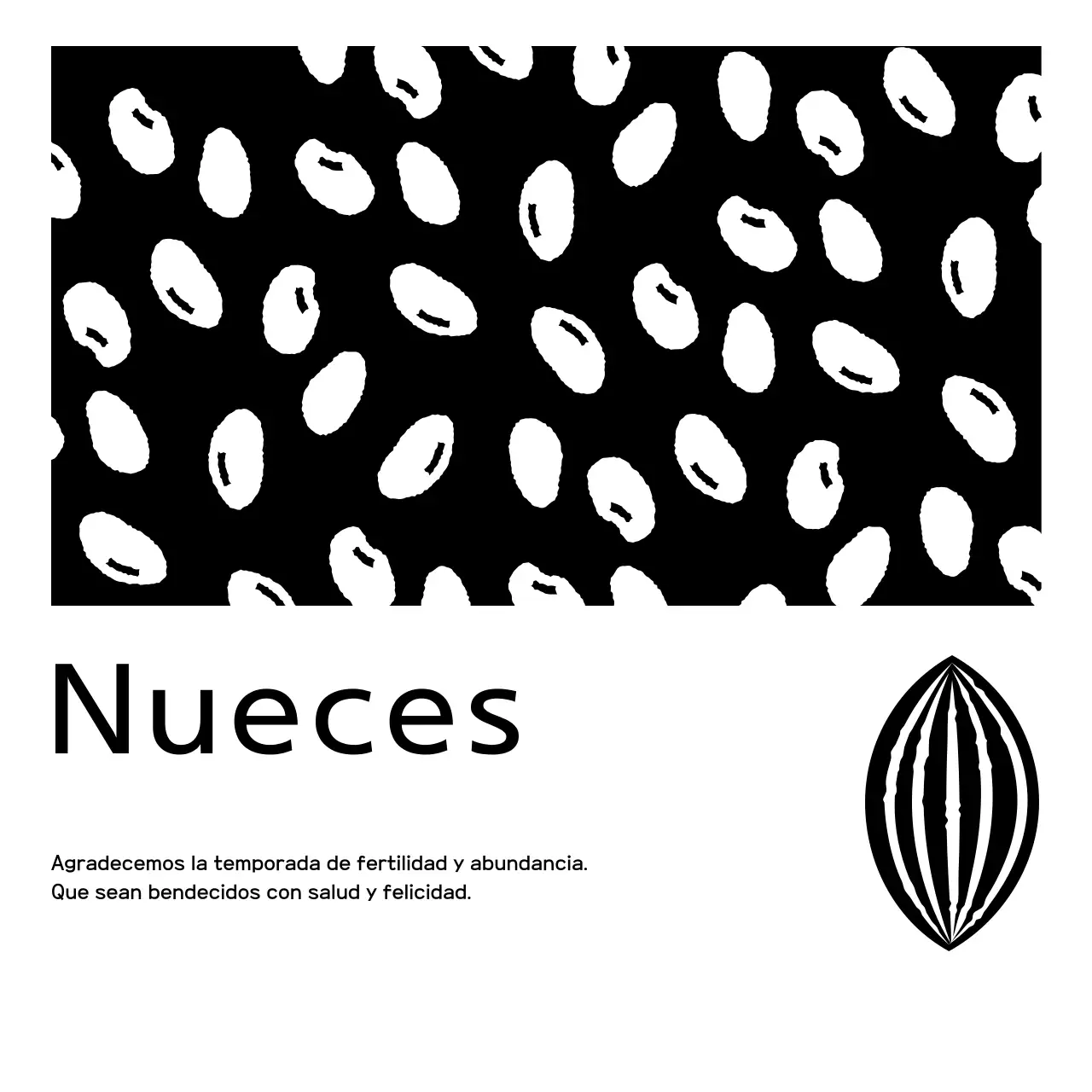 Saludos sencillos de Chuseok en negro