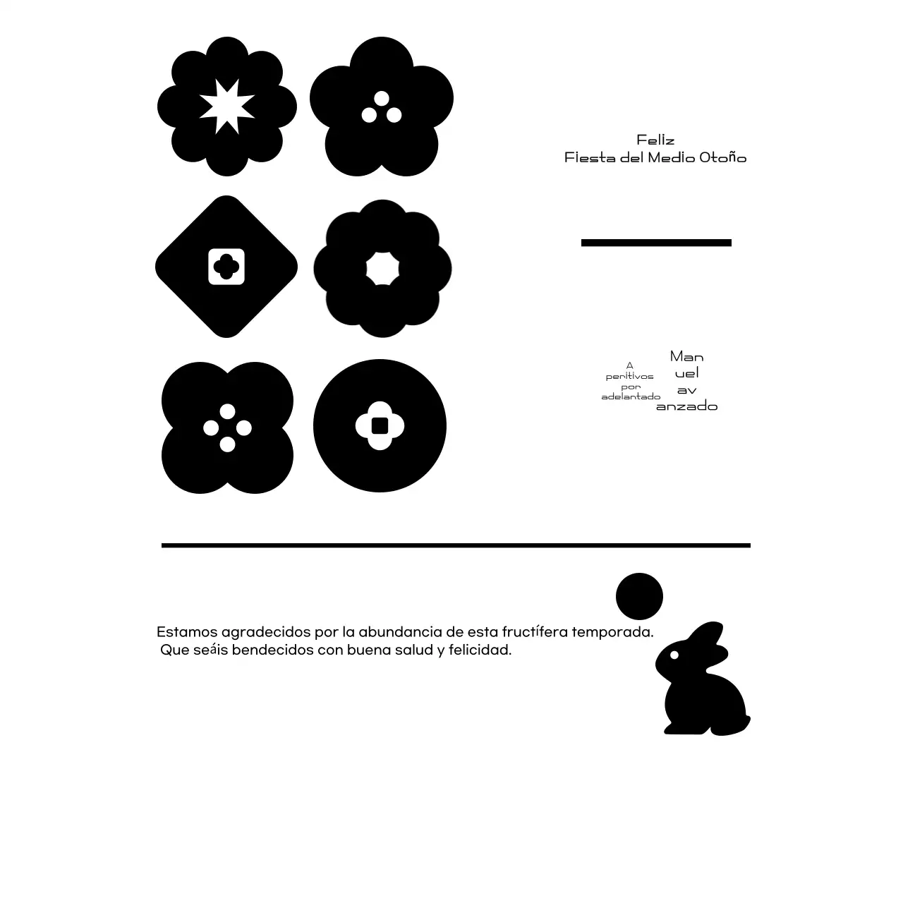 Festival tradicional negro de Chuseok