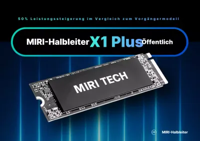 Blaue moderne Technologie-Werbung