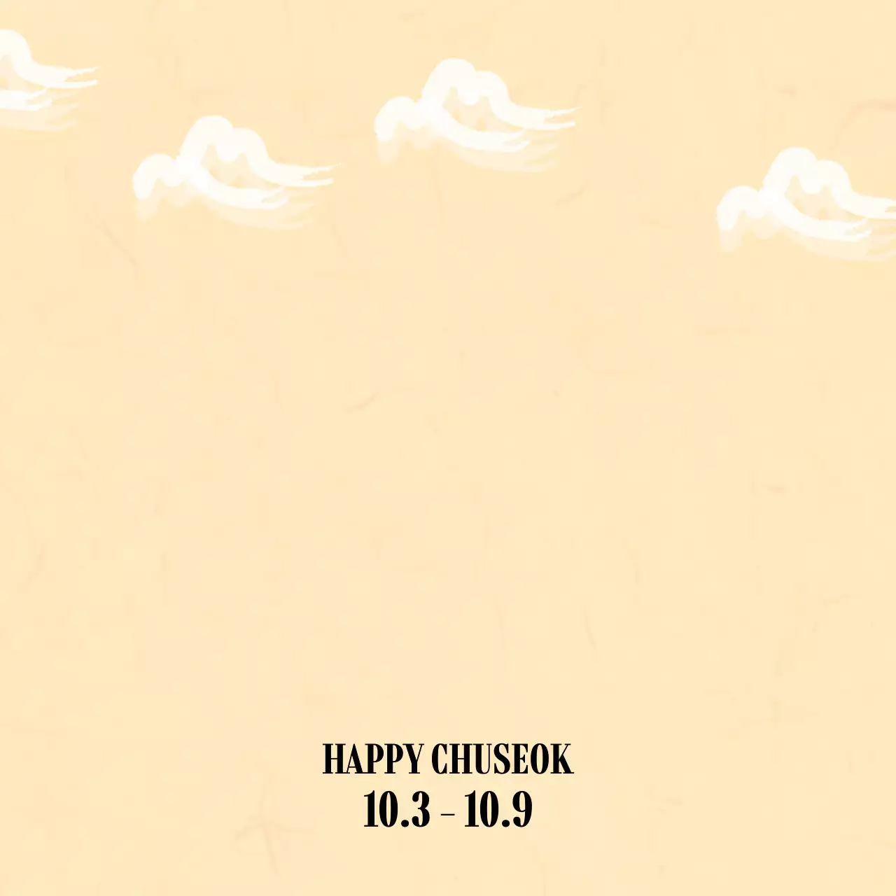 Beige Traditional Chuseok Festival