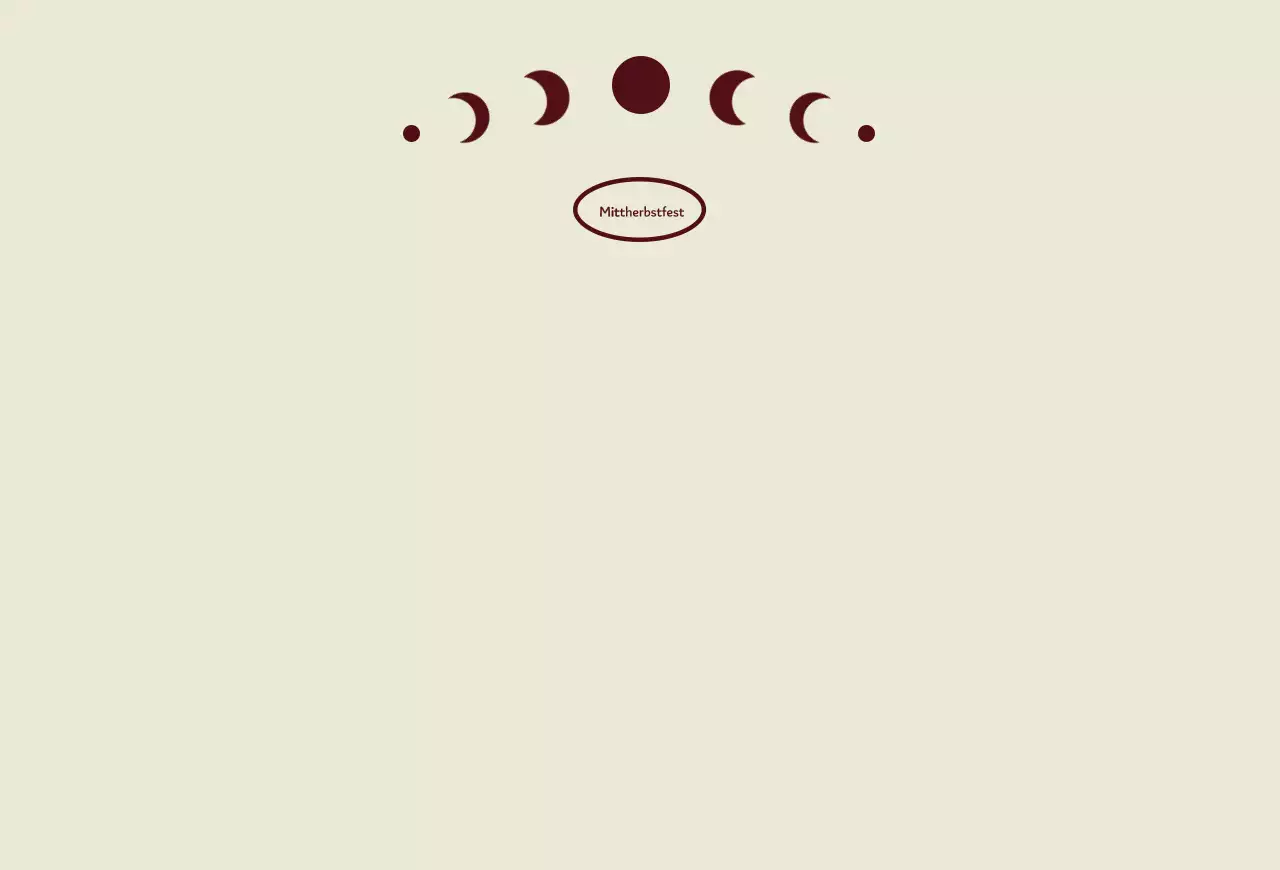 Rotes traditionelles Chuseok-Fest