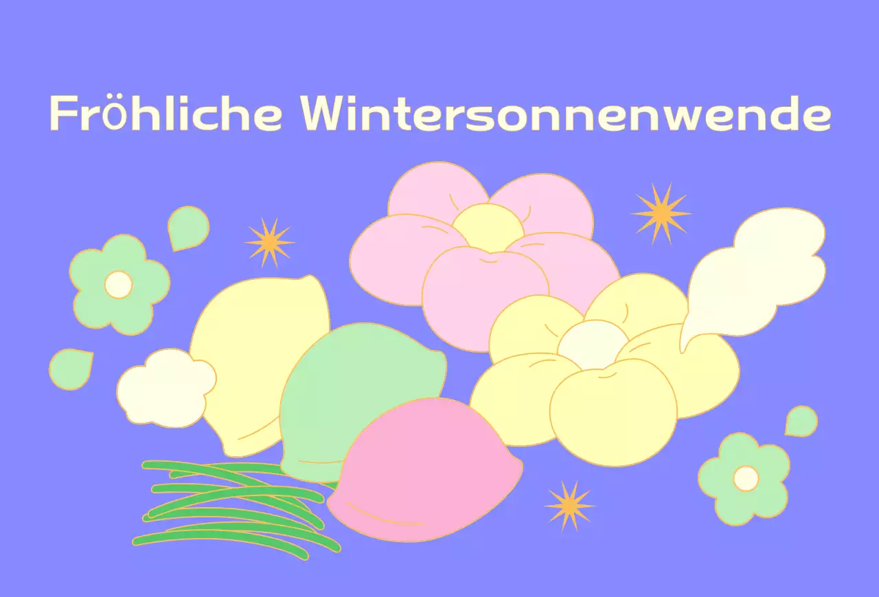 Himmelblaues süßes Feiertagsfestival