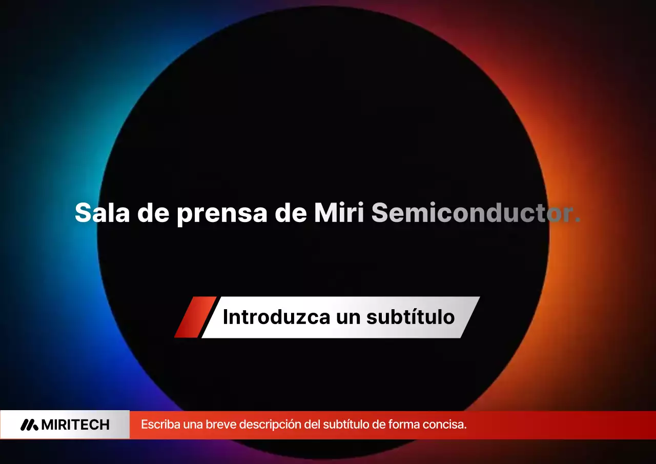 Sala de prensa de tecnología moderna negra