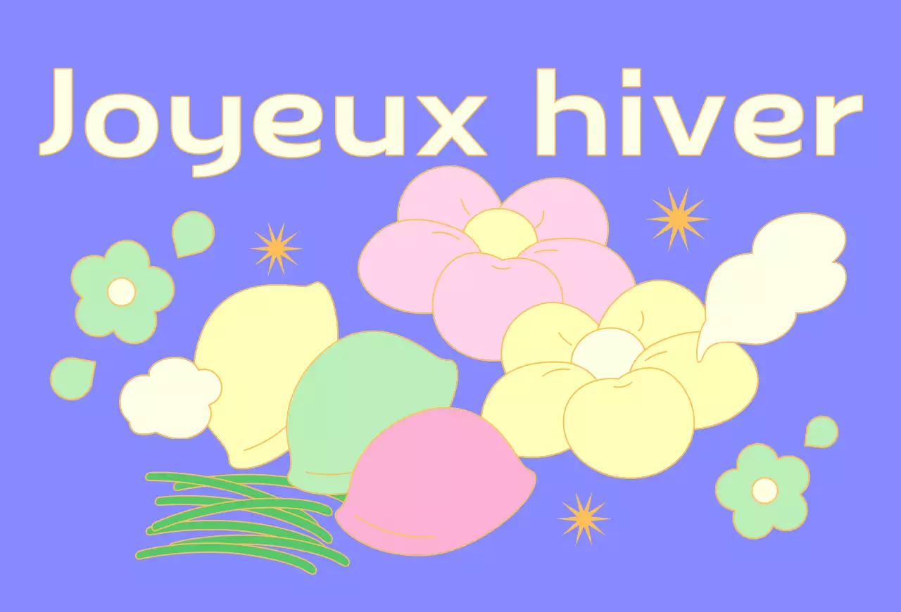 Festival de vacances mignon bleu ciel