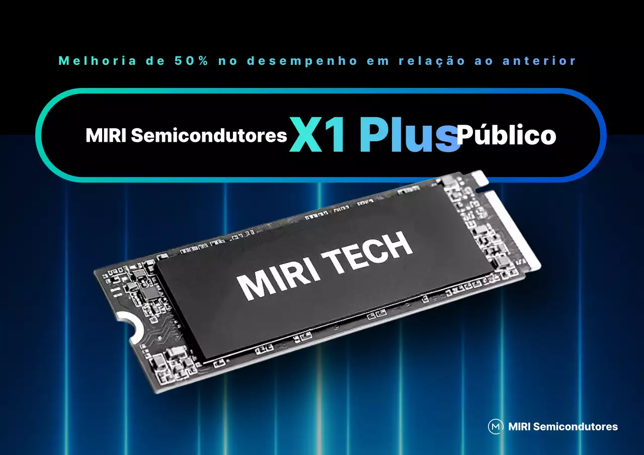 Anúncio de Tecnologia Moderna Azul