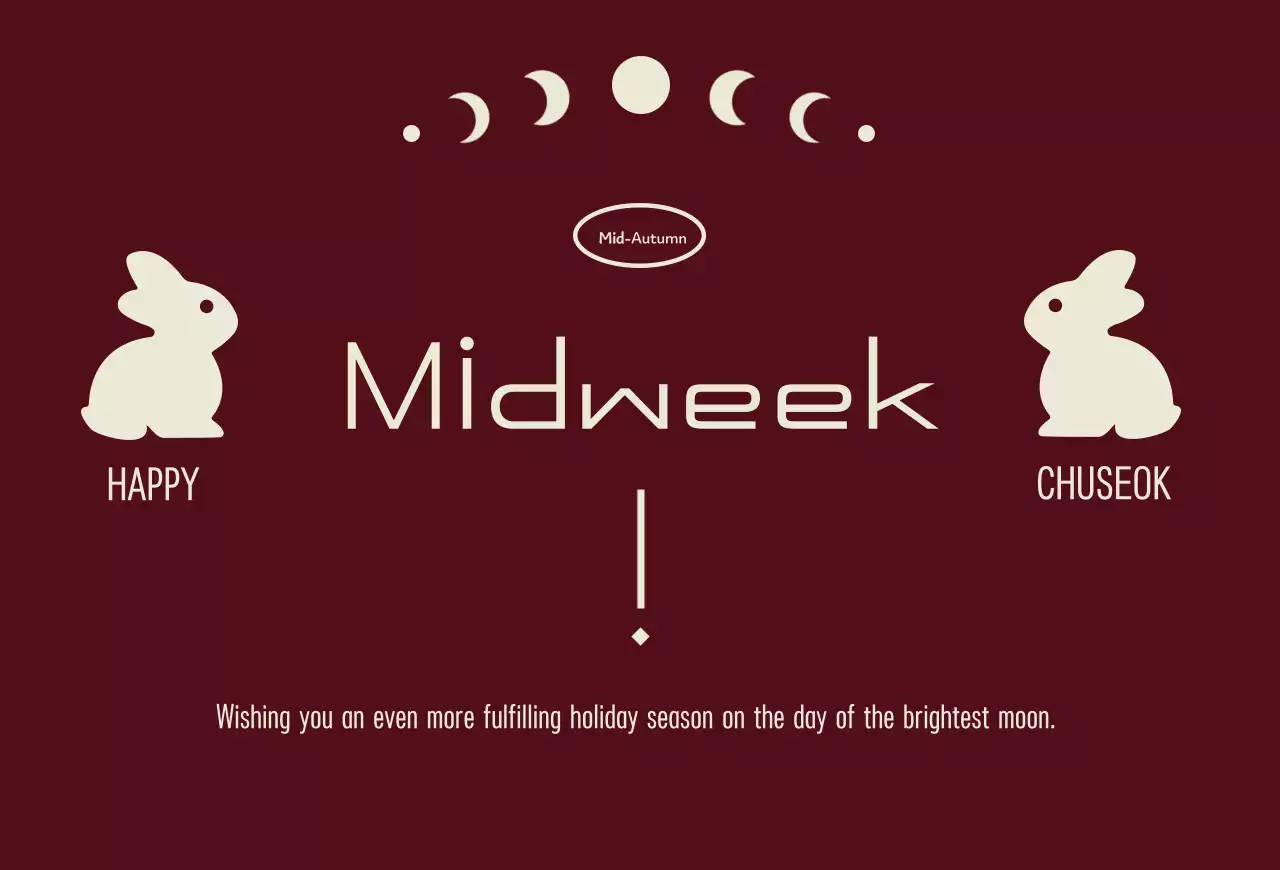 Perayaan Tradisional Chuseok Merah