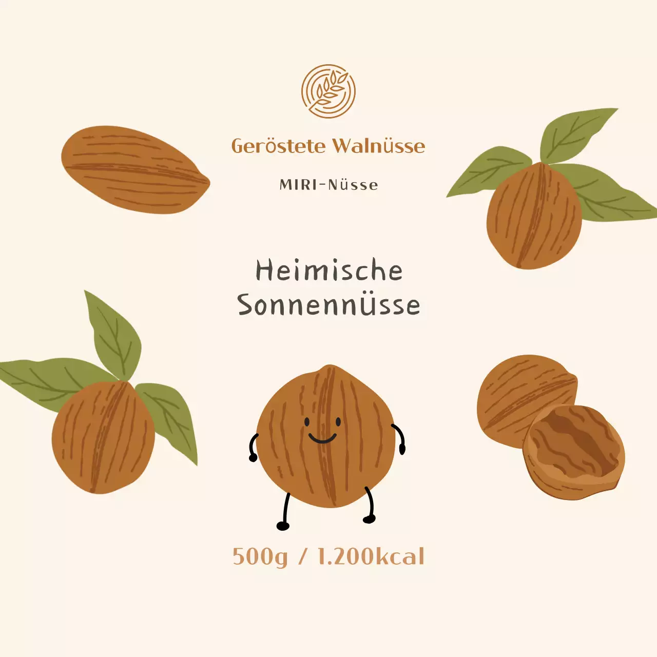 Elfenbeinfarbenes einfaches Lebensmittelpaket