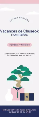 Guide simple de Chuseok en rose