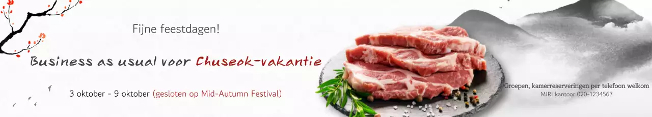 Grijze Traditionele Chuseok Gids