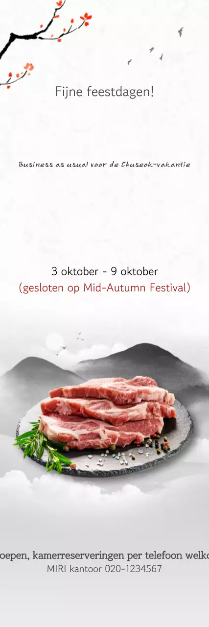 Grijze Traditionele Chuseok Gids