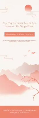 Beigefarbener traditioneller Chuseok-Führer