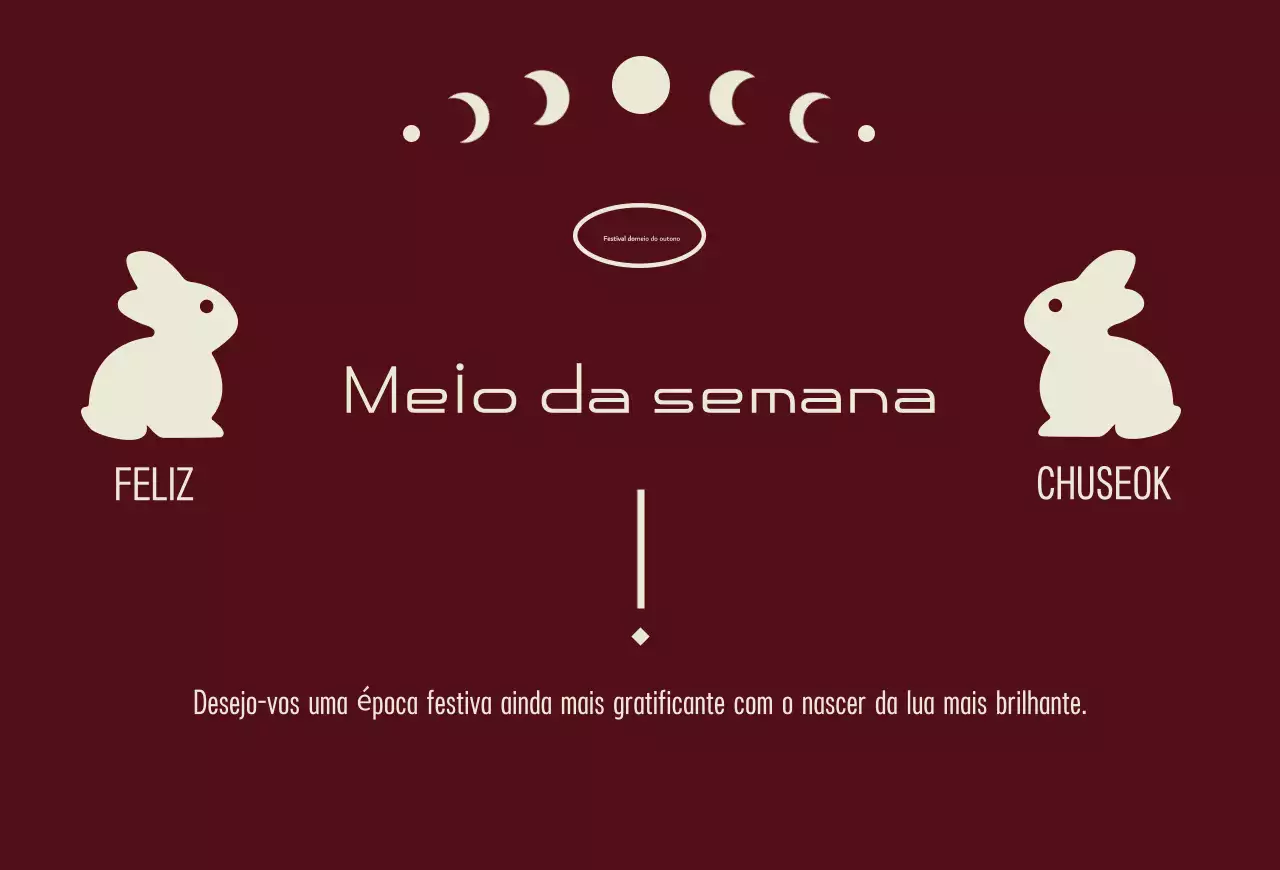 Celebração Tradicional Vermelha do Chuseok