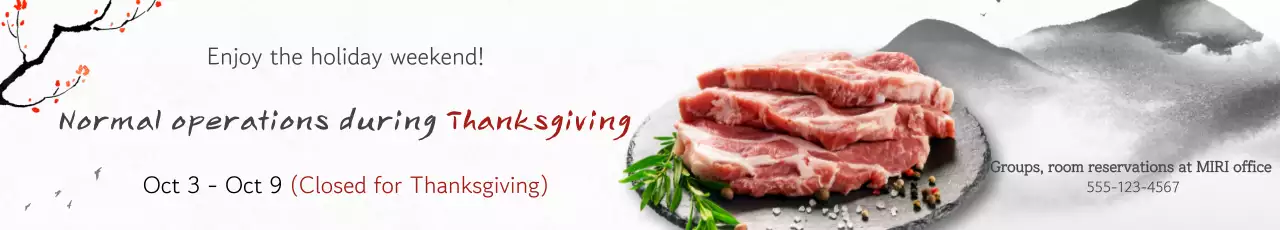 Gray Traditional Chuseok Guide