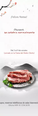 Guía tradicional de Chuseok de Gray