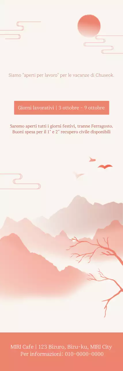 Guida tradizionale beige al Chuseok