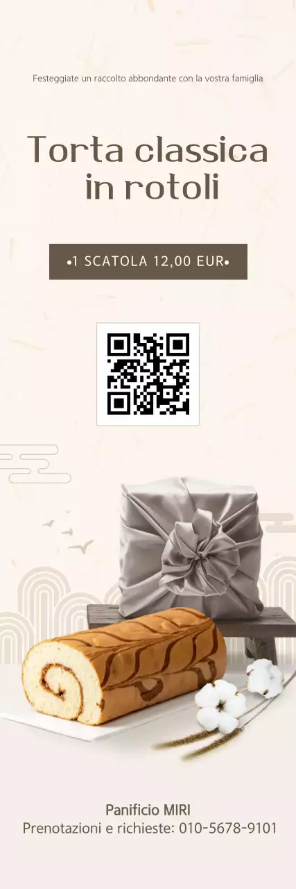 Pubblicità tradizionale beige Chuseok