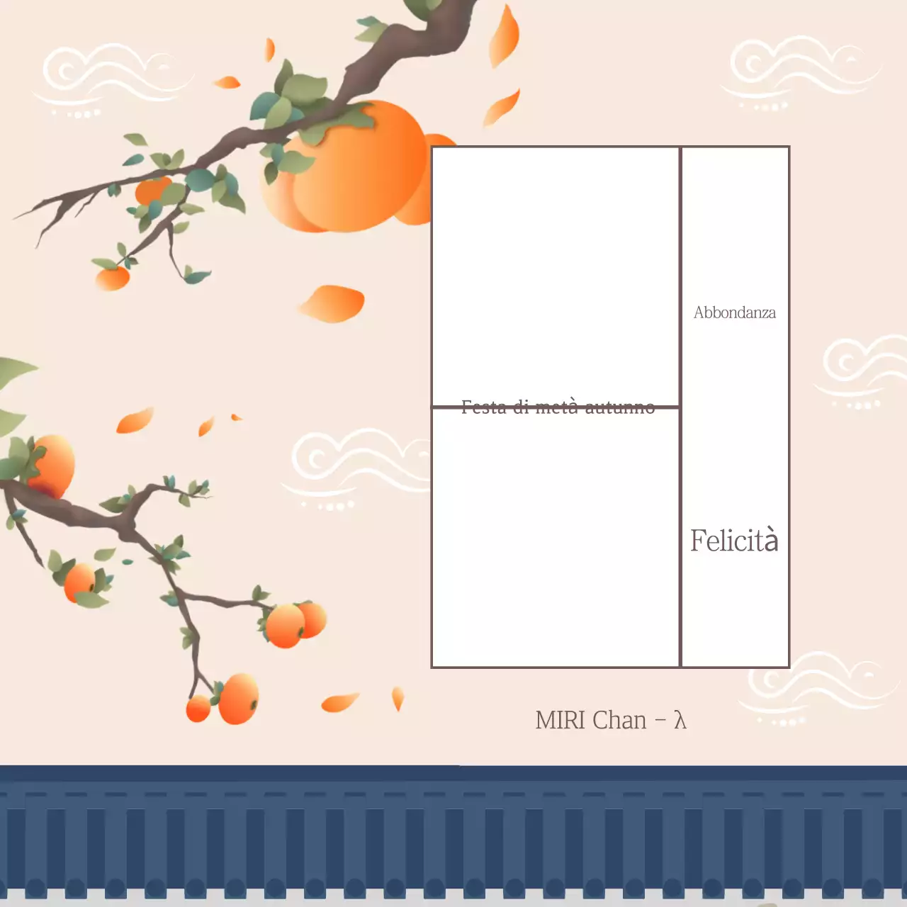 Festa tradizionale autunnale beige