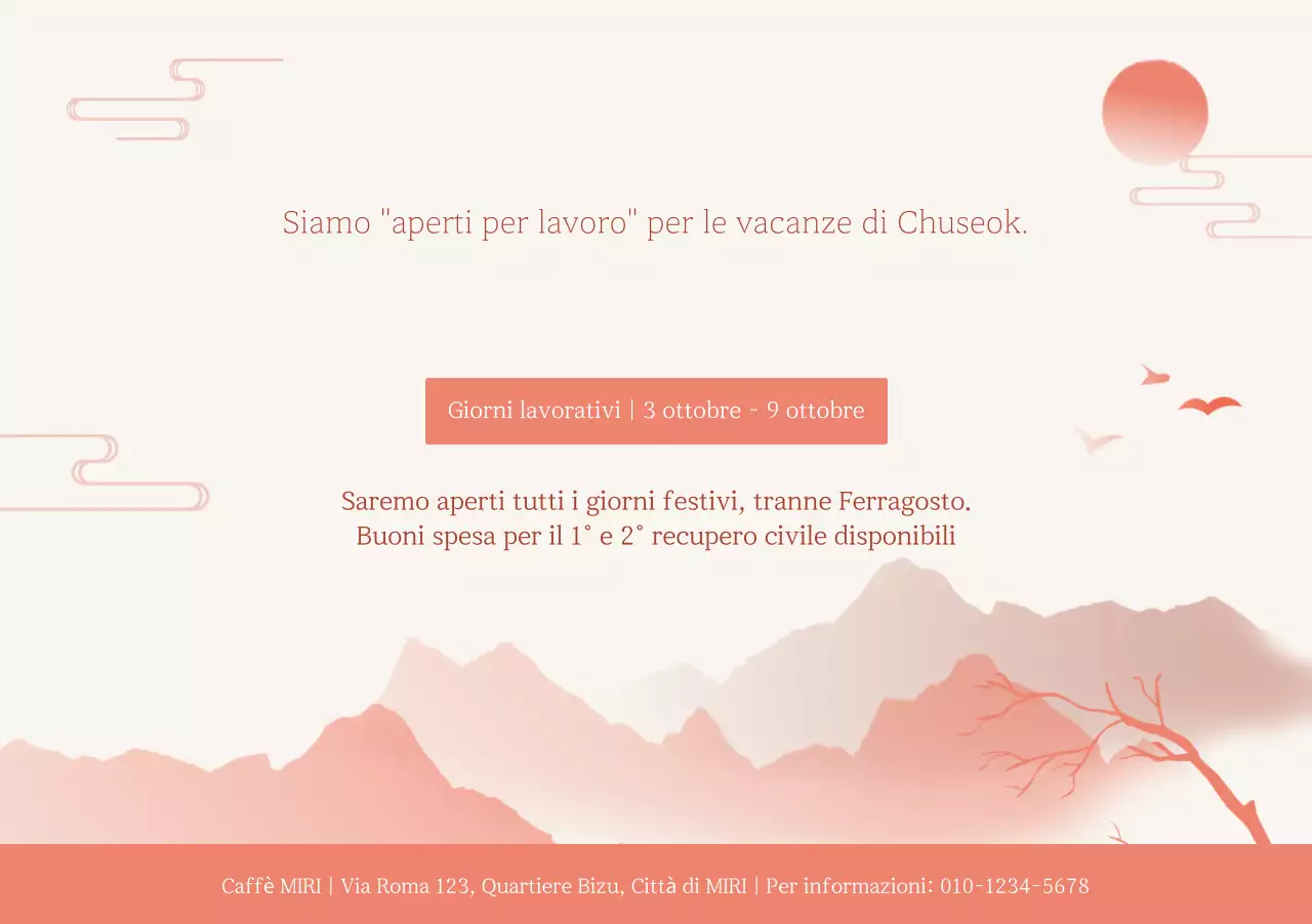 Guida tradizionale beige al Chuseok