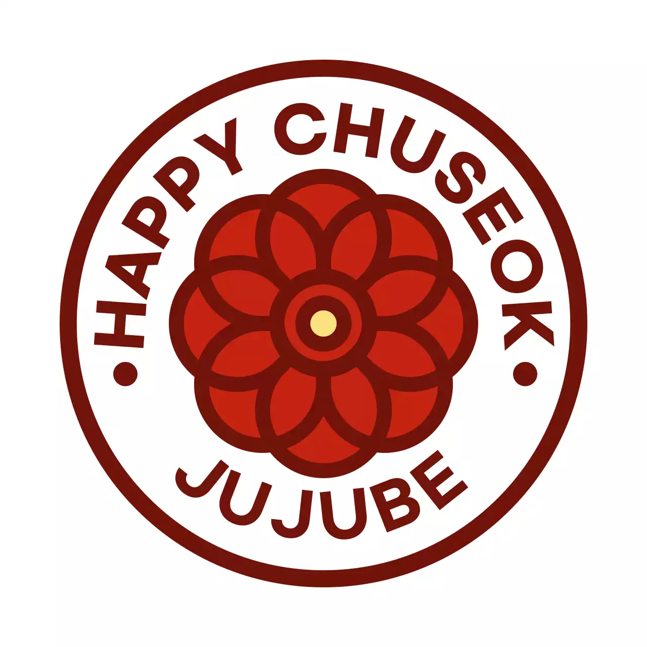 빨강 전통 명절 축제