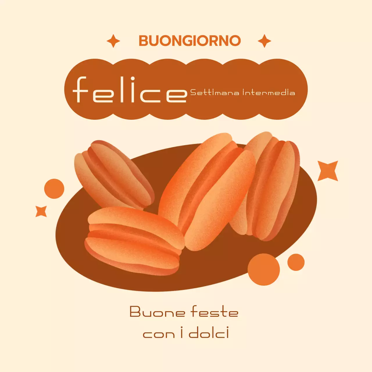 Celebrazione del Chuseok del bambino arancione