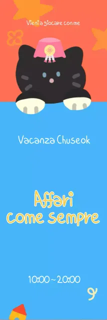 Guida Chuseok per bambini arancioni