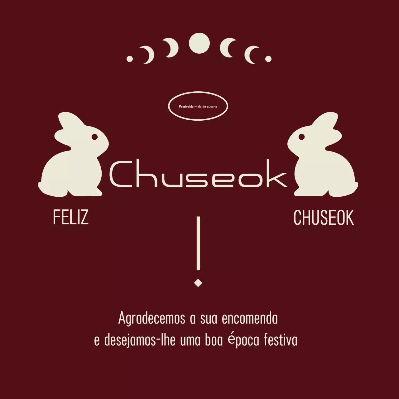 Vinho Clássico Chuseok Obrigado