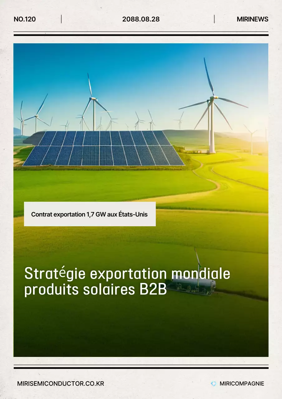 Promotion de l'énergie verte et moderne