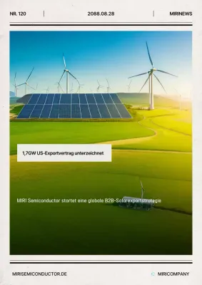 Förderung von grüner moderner Energie